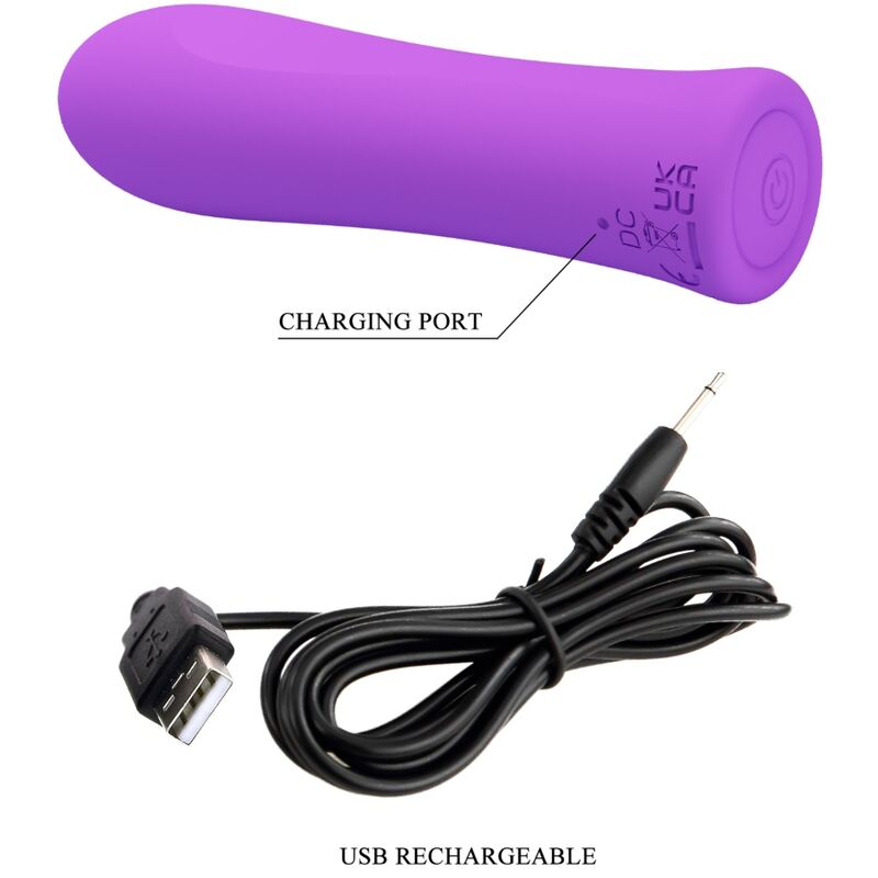 Pretty Love Alfreda Super Power Vibrator Aqua Purple | Niks.fi verkkokauppa