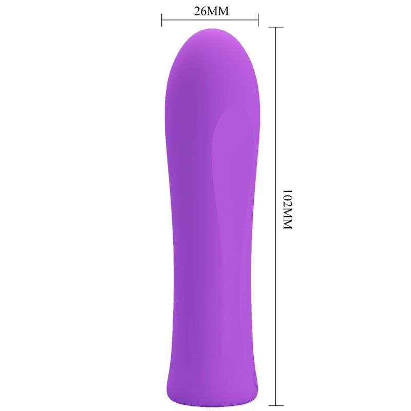 Pretty Love Alfreda Super Power Vibrator Aqua Purple | Niks.fi verkkokauppa