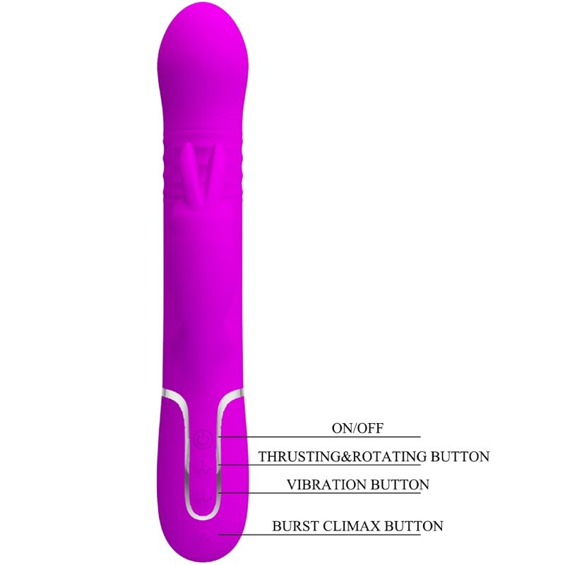 Coale Rabbit Vibraattori Violetti | Niks.fi verkkokauppa
