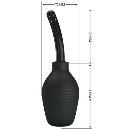 Mr Play Anal Douche Blkc Super Power Black | Niks.fi verkkokauppa