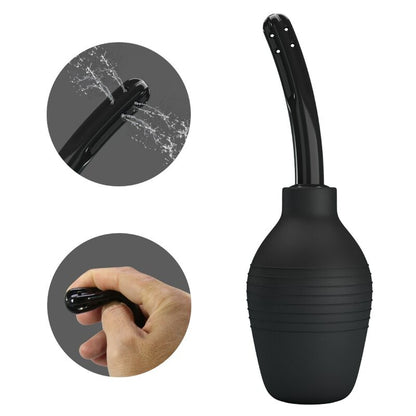 Mr Play Anal Douche Blkc Super Power Black | Niks.fi verkkokauppa