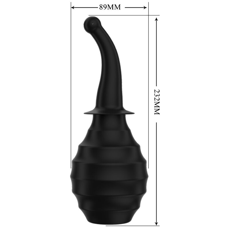 Mr Play Anal Douche Blkm6 Super Power Black | Niks.fi verkkokauppa