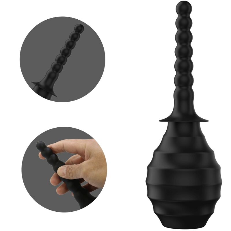 Mr Play Anal Douche Blkm7 Super Power Black | Niks.fi verkkokauppa