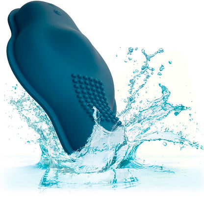 Calexotics Rider Massager Double Motor Remote Control Blue | Niks.fi verkkokauppa