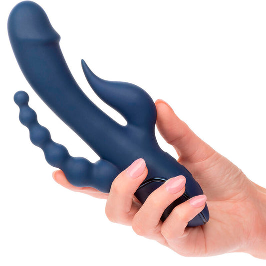 Vibraattori Triple Orgasm Sininen | Niks.fi verkkokauppa