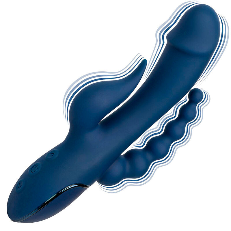 Vibraattori Triple Orgasm Sininen | Niks.fi verkkokauppa