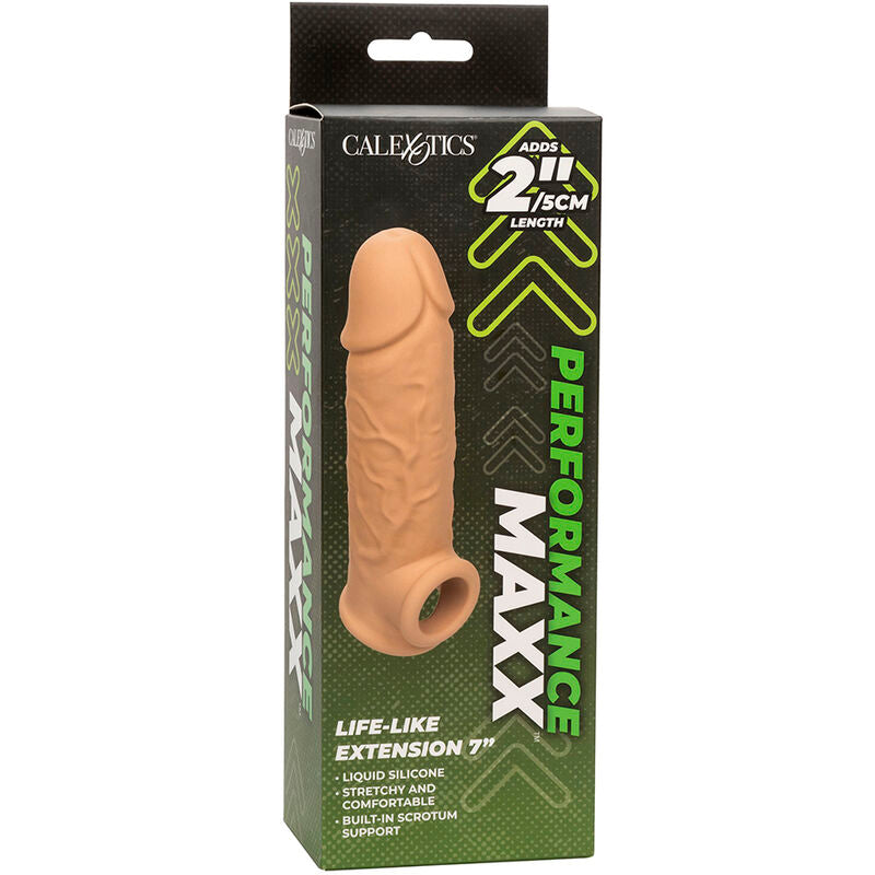 Calexotics Performance Maxx Life-Like Extension 7 Light Skin | Niks.fi verkkokauppa