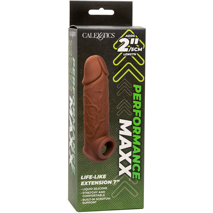 Calexotics Performance Maxx Life-Like Extension 7 Brown Skin | Niks.fi verkkokauppa