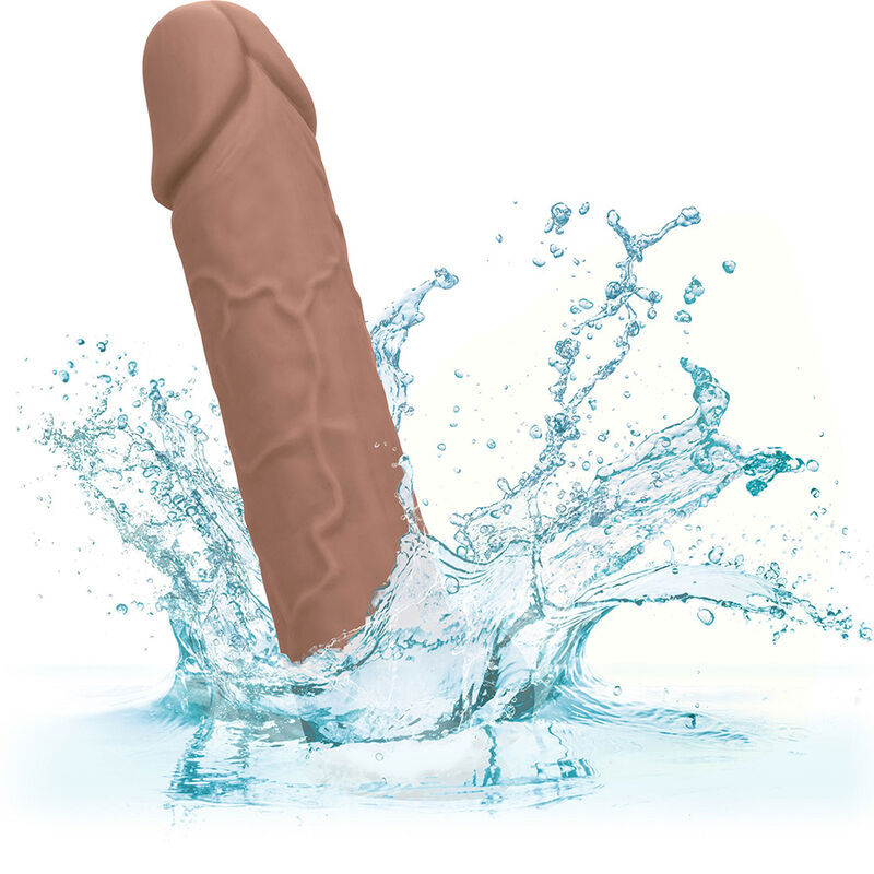 Calexotics Performance Maxx Life-Like Extension 8 Brown Skin | Niks.fi verkkokauppa