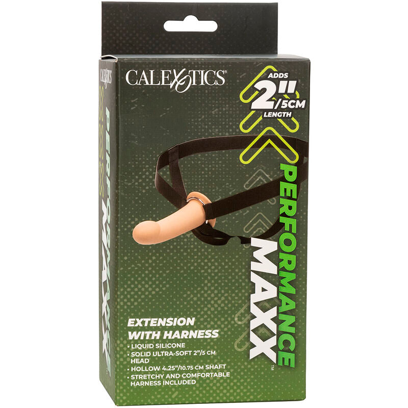 Calexotics Performance Maxx Extension With Harness Light Skin | Niks.fi verkkokauppa