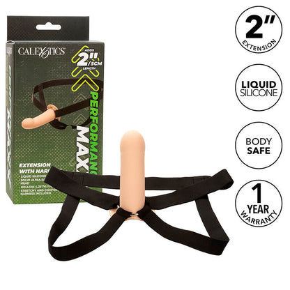 Calexotics Performance Maxx Extension With Harness Light Skin | Niks.fi verkkokauppa
