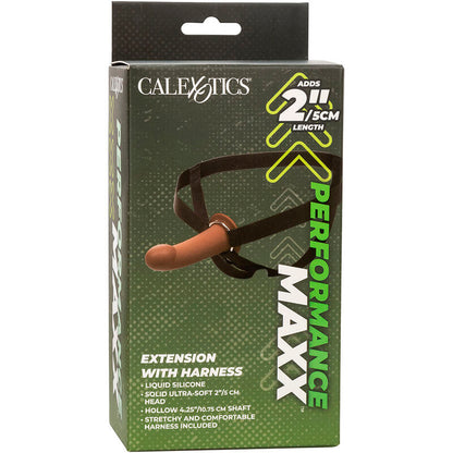 Calexotics Performance Maxx Extension With Harness Brown Skin | Niks.fi verkkokauppa