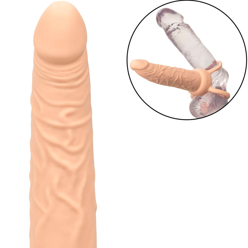 Calexotics Performance Maxx Rechargable Dual Penetrator Light Skin | Niks.fi verkkokauppa