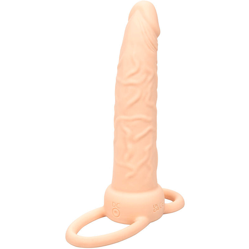 Calexotics Performance Maxx Rechargable Dual Penetrator Light Skin | Niks.fi verkkokauppa