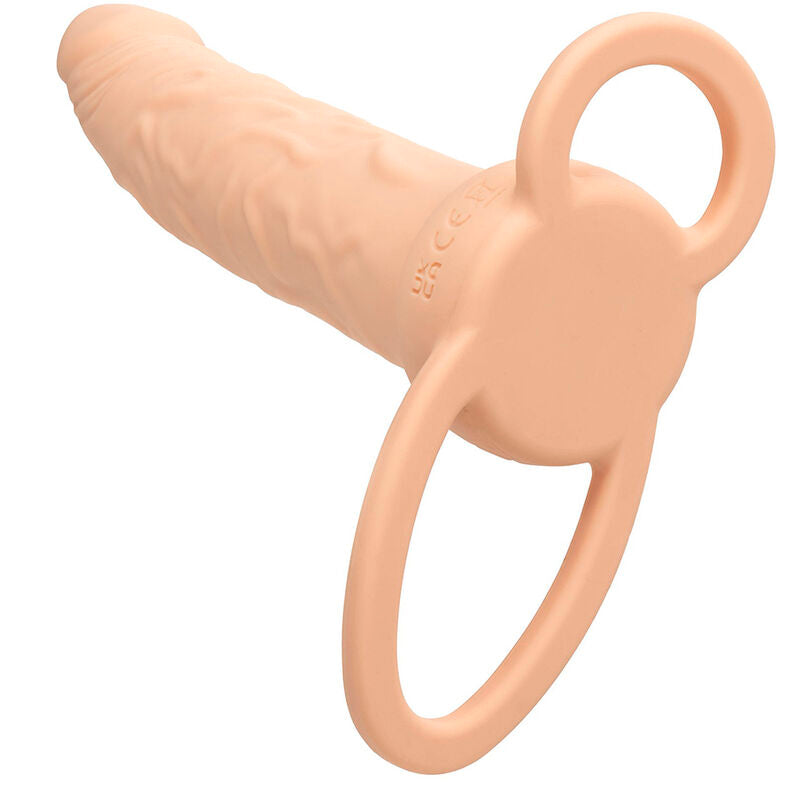 Calexotics Performance Maxx Rechargable Dual Penetrator Light Skin | Niks.fi verkkokauppa