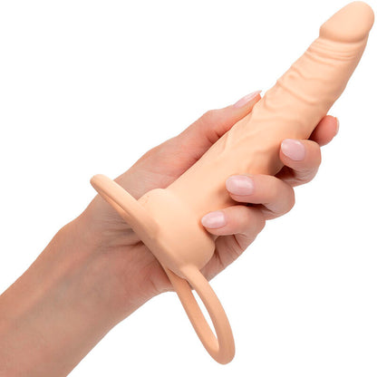 Calexotics Performance Maxx Rechargable Dual Penetrator Light Skin | Niks.fi verkkokauppa