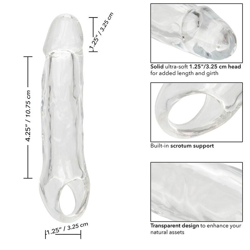 Calexotics Performance Maxx Clear Extension 5,5 Transparent | Niks.fi verkkokauppa