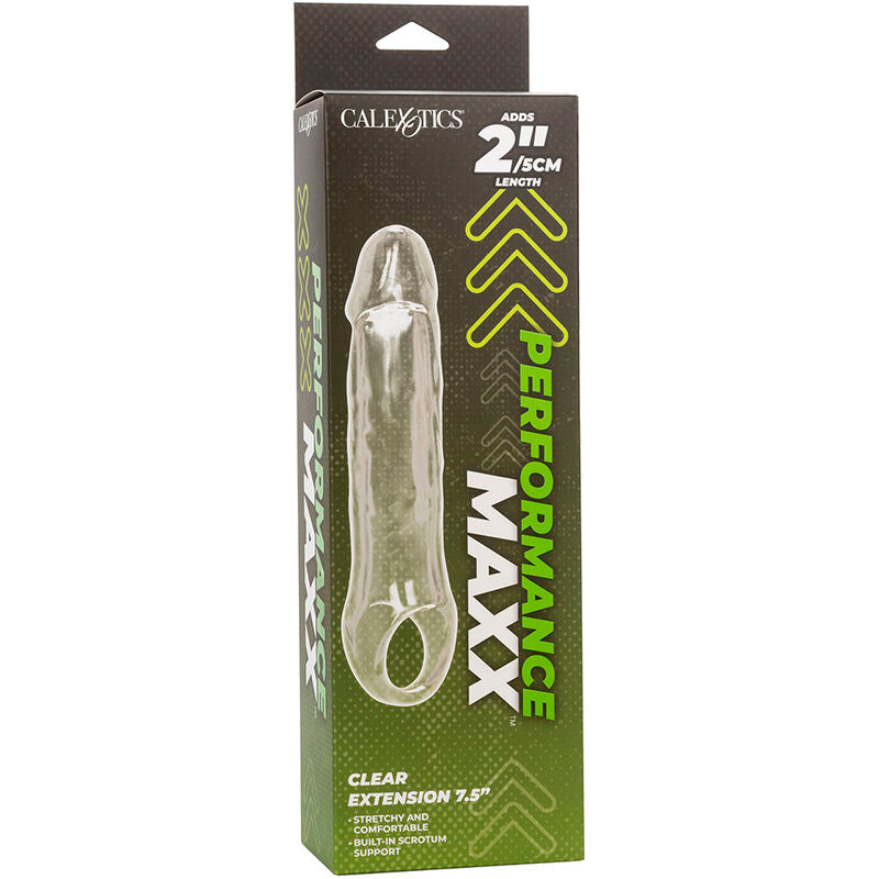 Calexotics Performance Maxx Clear Extension 7,5 Transparent | Niks.fi verkkokauppa