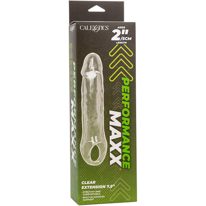 Calexotics Performance Maxx Clear Extension 7,5 Transparent | Niks.fi verkkokauppa