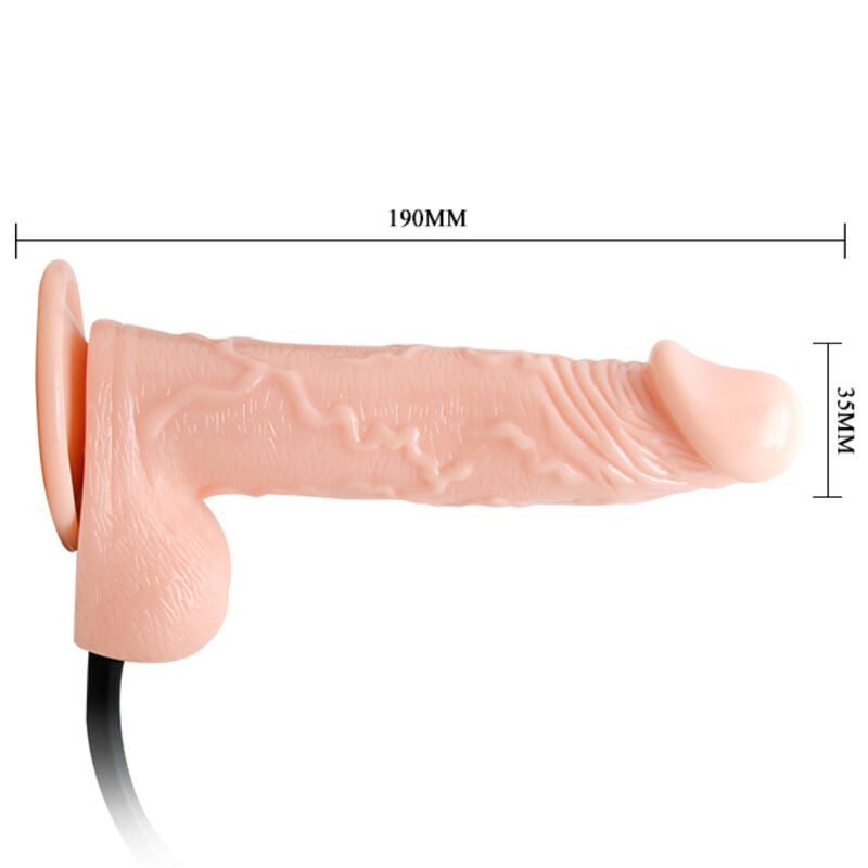 Dance Realistic Inflatable Dildo With Suction Cup 15 Cm | Niks.fi verkkokauppa