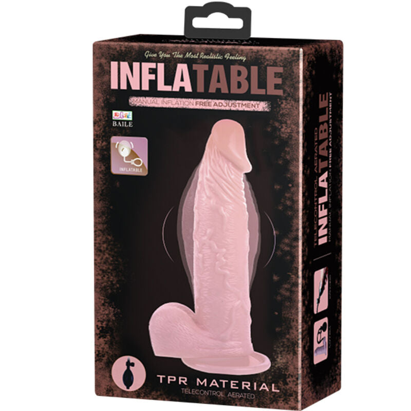 Dance Realistic Inflatable Dildo With Suction Cup 15 Cm | Niks.fi verkkokauppa