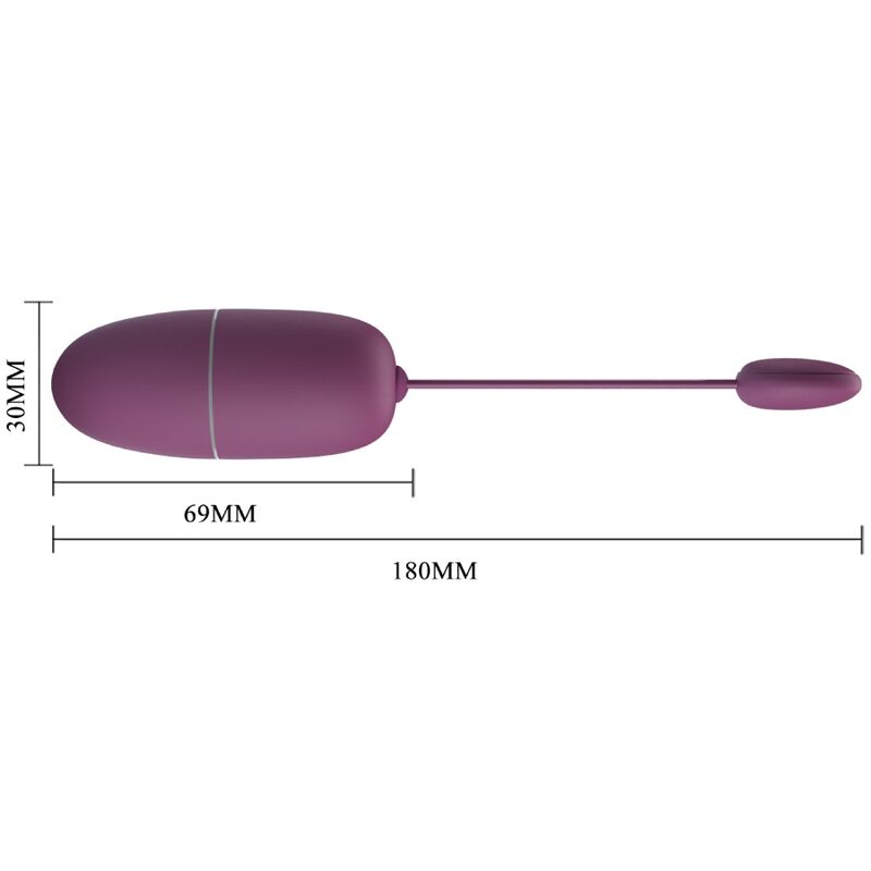 Pretty Love Nymph Vibrating Egg App Controlled Lila | Niks.fi verkkokauppa