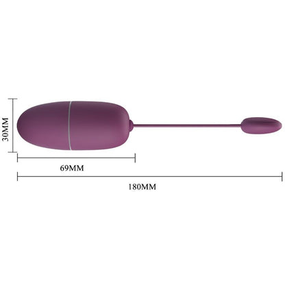 Pretty Love Nymph Vibrating Egg App Controlled Lila | Niks.fi verkkokauppa