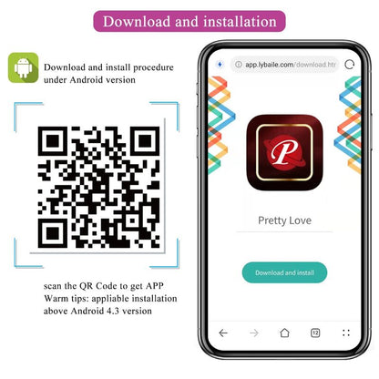 Pretty Love Nymph Vibrating Egg App Controlled Lila | Niks.fi verkkokauppa