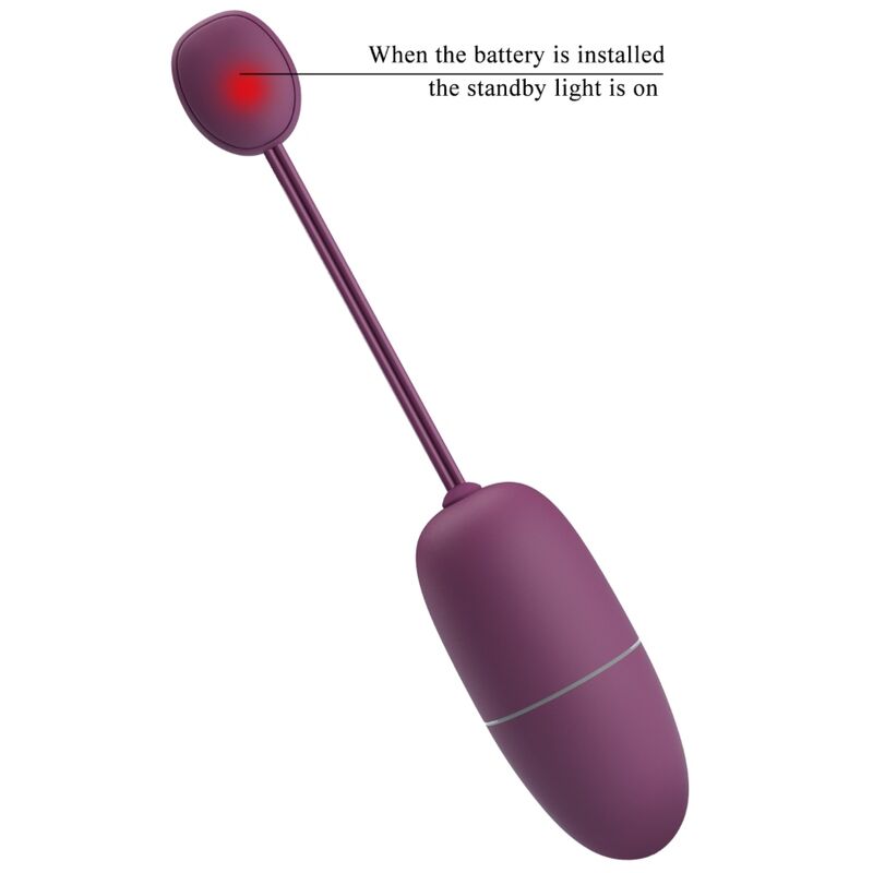 Pretty Love Nymph Vibrating Egg App Controlled Lila | Niks.fi verkkokauppa