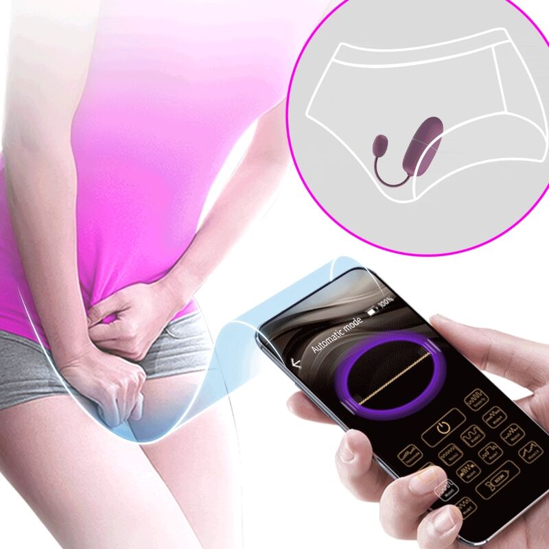Pretty Love Nymph Vibrating Egg App Controlled Lila | Niks.fi verkkokauppa