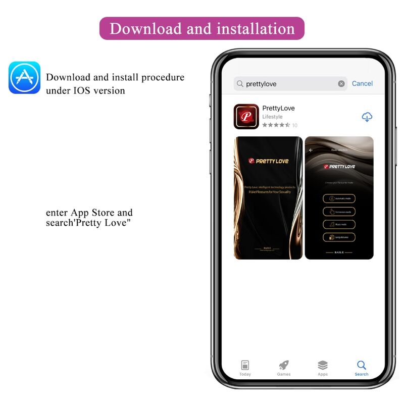Pretty Love Nymph Vibrating Egg App Controlled Lila | Niks.fi verkkokauppa
