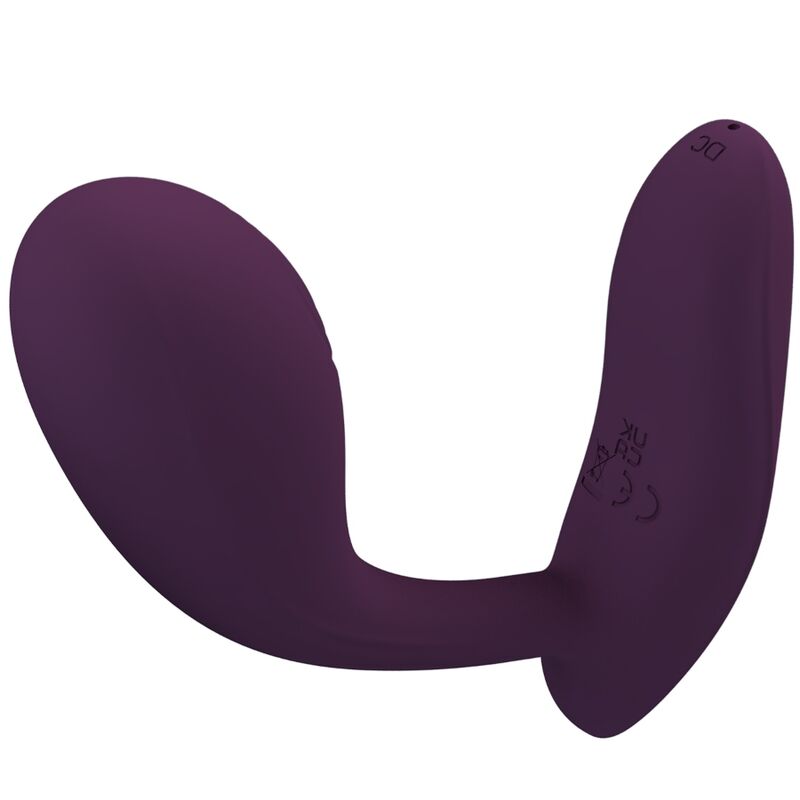 Pretty Love Baird G-Spot 12 Vibrations Rechargeable Lila App | Niks.fi verkkokauppa