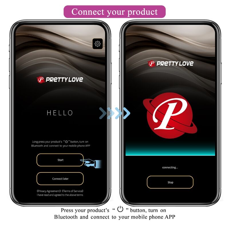 Pretty Love Baird G-Spot 12 Vibrations Rechargeable Lila App | Niks.fi verkkokauppa
