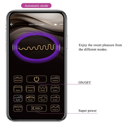 Pretty Love Baird G-Spot 12 Vibrations Rechargeable Lila App | Niks.fi verkkokauppa