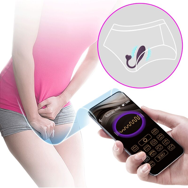 Pretty Love App Controlled Fisher Vibrating Egg Lila | Niks.fi verkkokauppa
