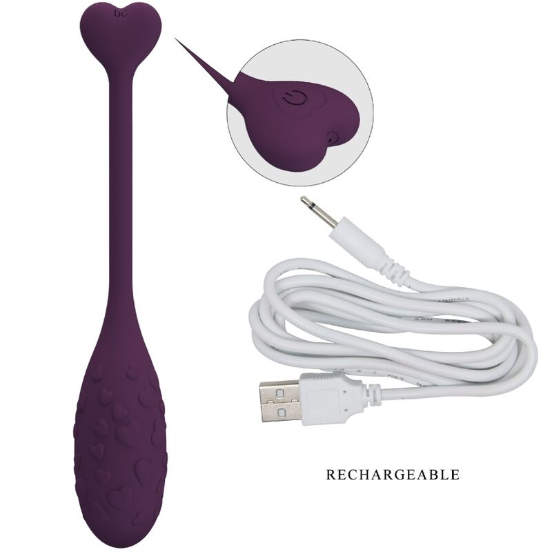 Pretty Love App Controlled Fisher Vibrating Egg Lila | Niks.fi verkkokauppa