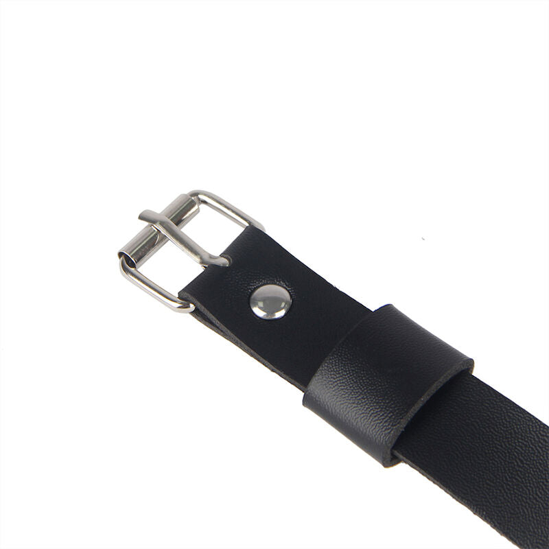 Subblime Leather Chainleg Harness Black One Size | Niks.fi verkkokauppa