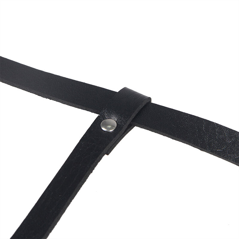 Subblime Leather Body Harness Black One Size | Niks.fi verkkokauppa