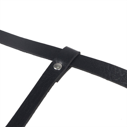 Subblime Leather Body Harness Black One Size | Niks.fi verkkokauppa