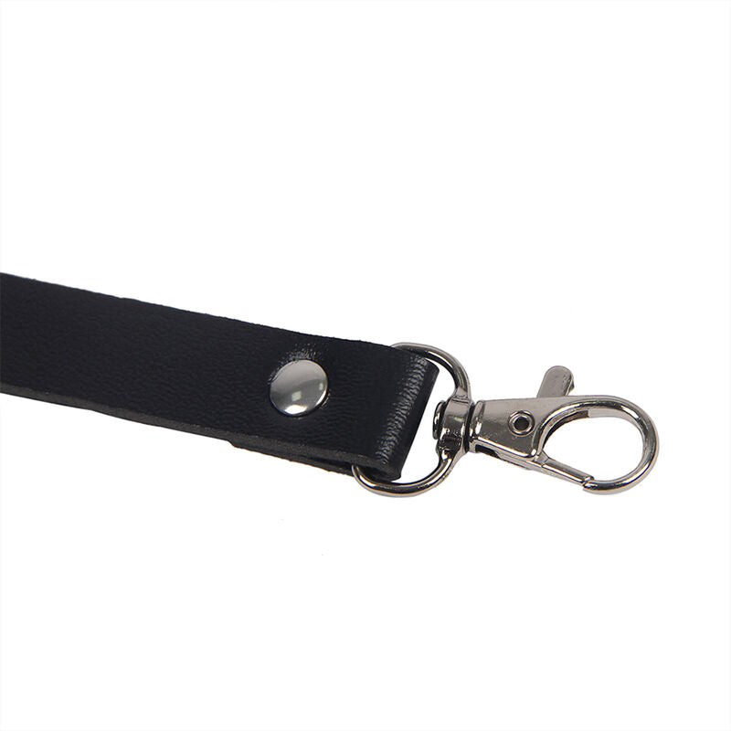 Subblime Body Harness Adjustable Straps Leather Black One Size | Niks.fi verkkokauppa