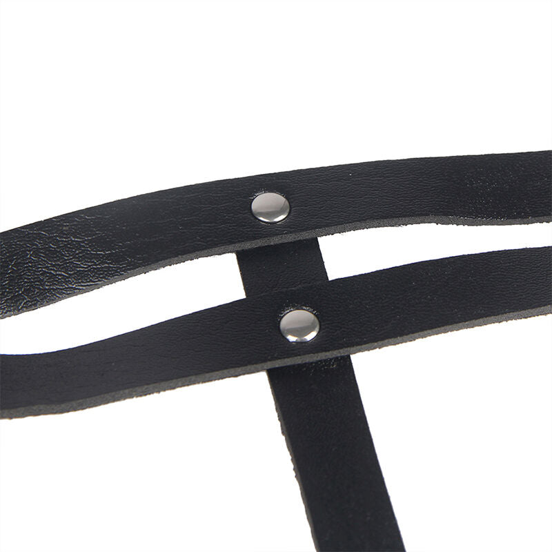 Subblime Leather Ring Chainbelt Black One Size | Niks.fi verkkokauppa