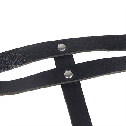 Subblime Leather Ring Chainbelt Black One Size | Niks.fi verkkokauppa