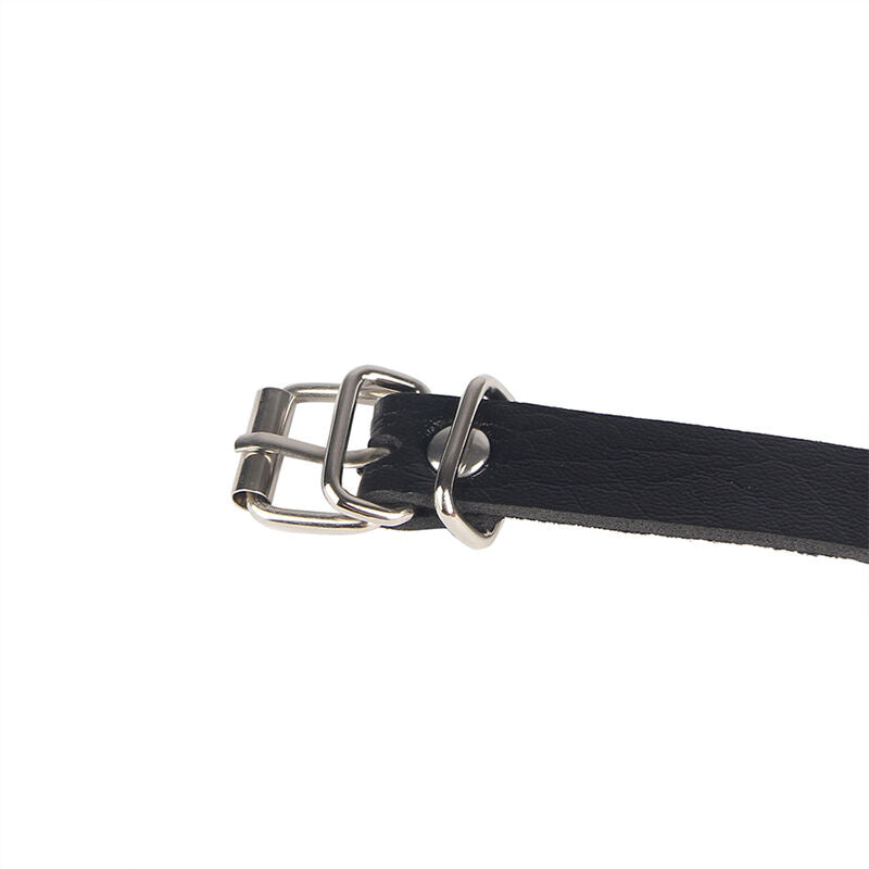 Subblime Leather Ring Chainbelt Black One Size | Niks.fi verkkokauppa