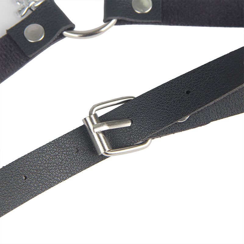 Subblime Leather Belt Harness Black One Size | Niks.fi verkkokauppa