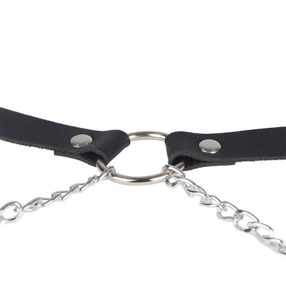 Subblime Leather Belt Harness Black One Size | Niks.fi verkkokauppa