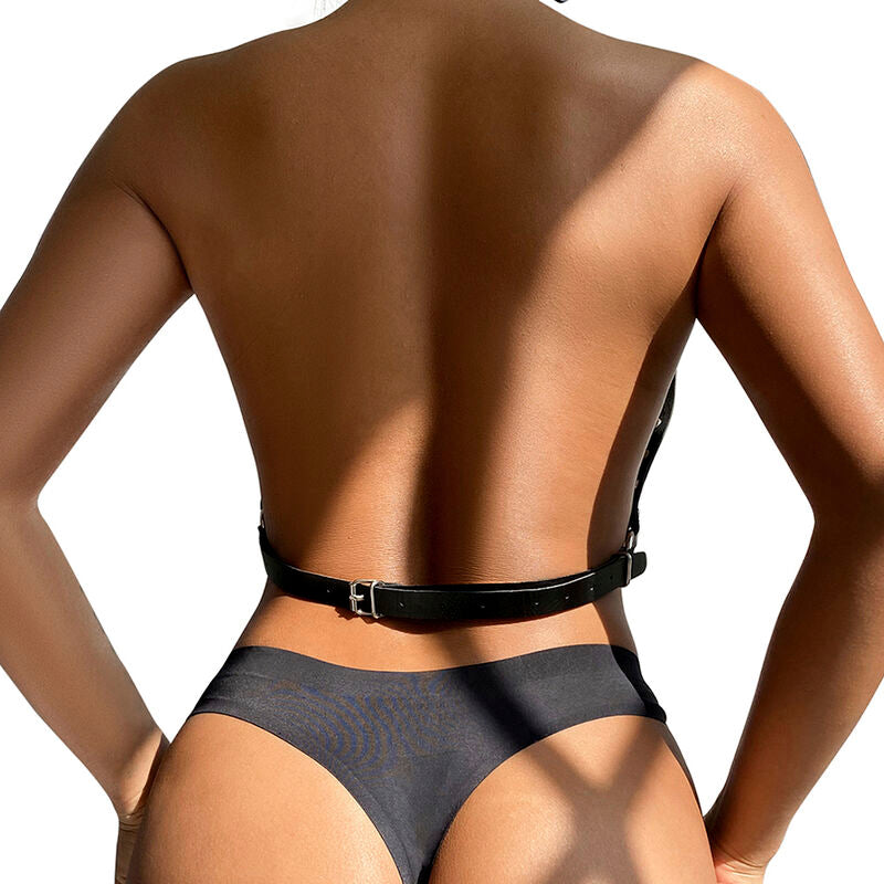 Subblime Chest Harness With Big Ring Chains One Size | Niks.fi verkkokauppa
