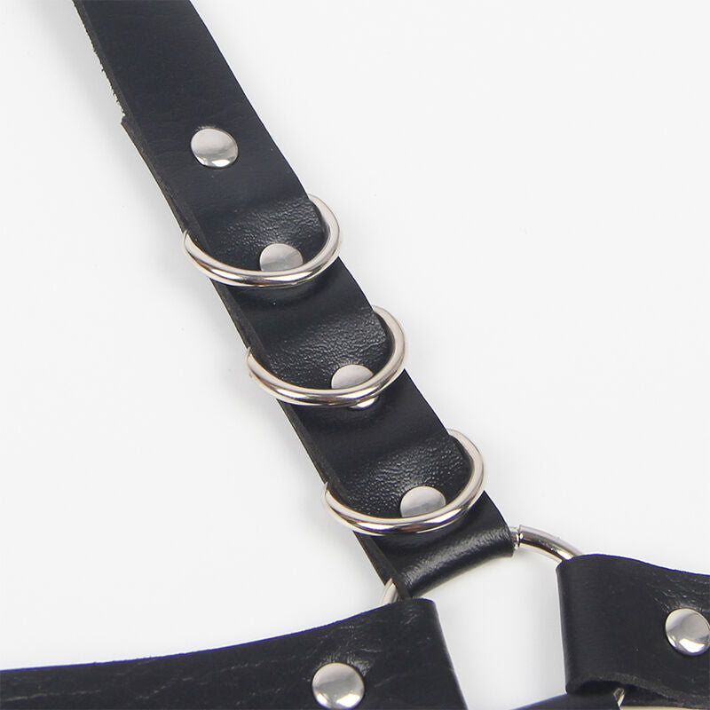 Subblime Garter Harness With Rings One Size | Niks.fi verkkokauppa