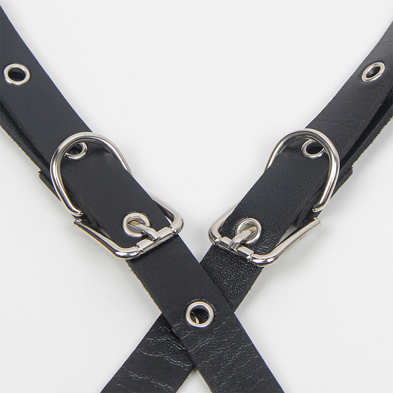 Subblime Harness With Straps And Chaindetails One Size | Niks.fi verkkokauppa