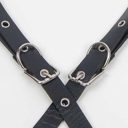 Subblime Harness With Straps And Chaindetails One Size | Niks.fi verkkokauppa