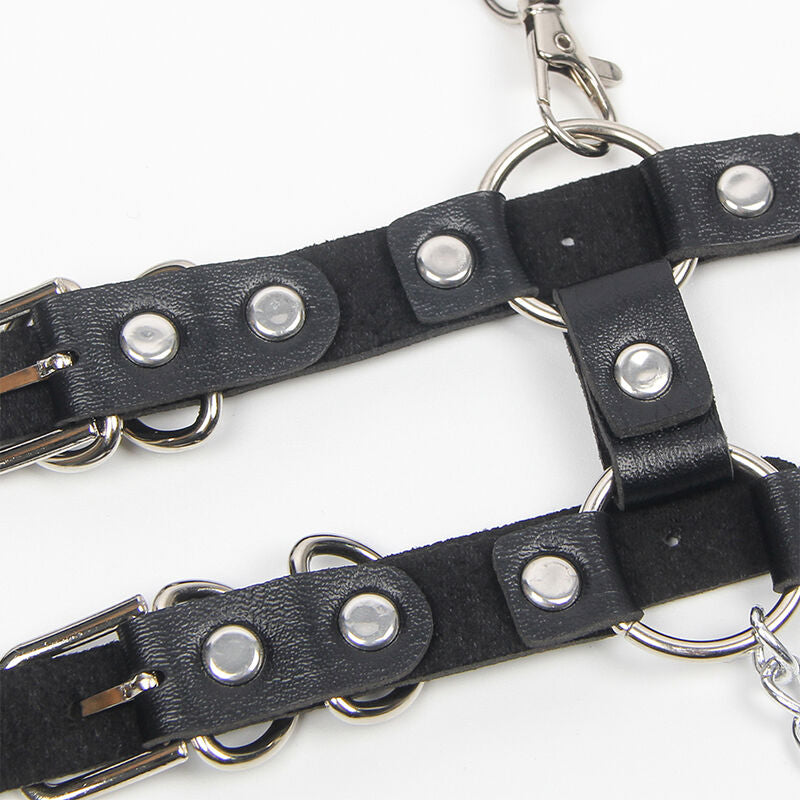 Subblime Harness With Straps And Chaindetails One Size | Niks.fi verkkokauppa